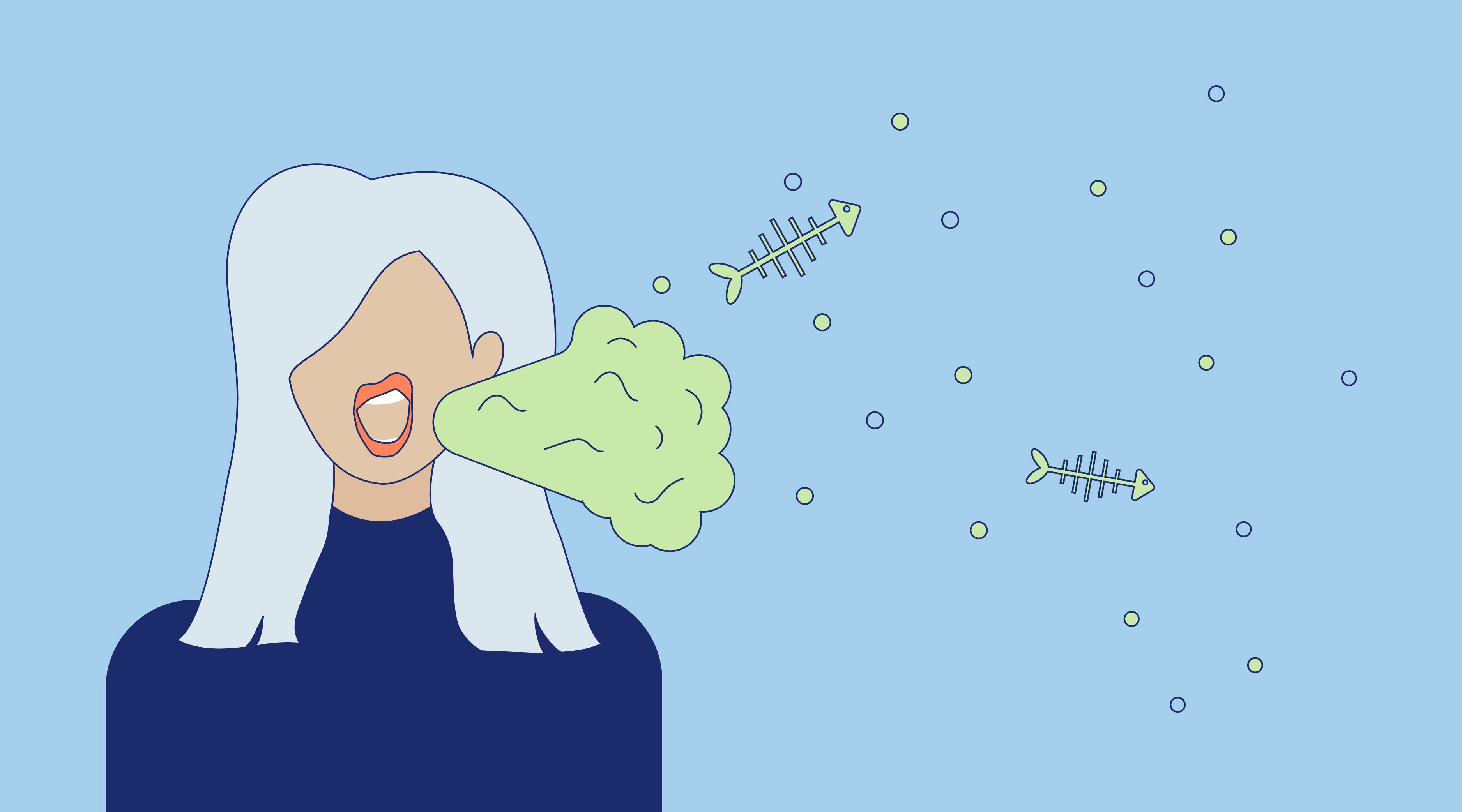Bad breath. There is a solution for everything.