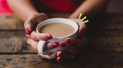 Healthy hot chocolate as a mood booster.