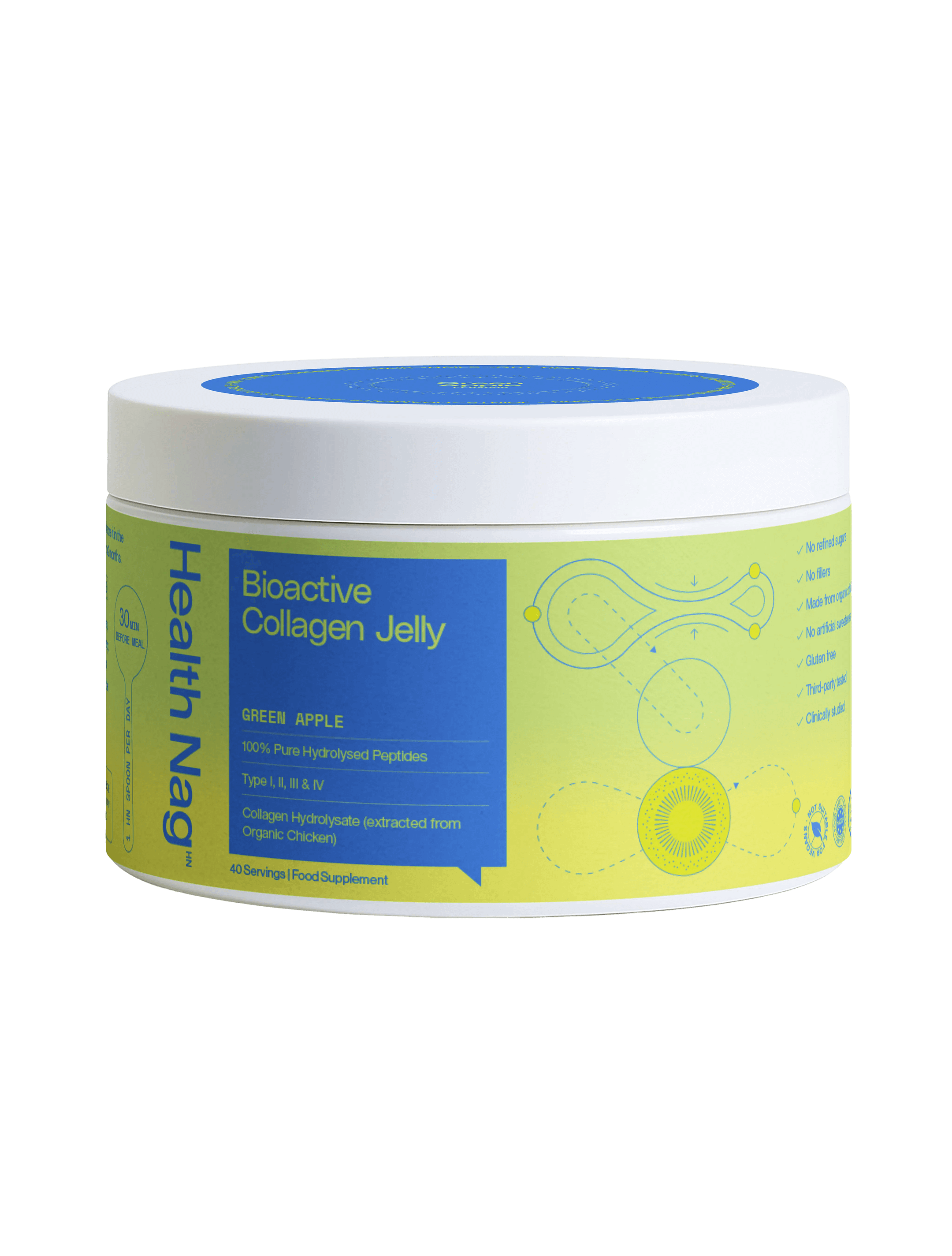 Bioactive Collagen Jelly Green Apple