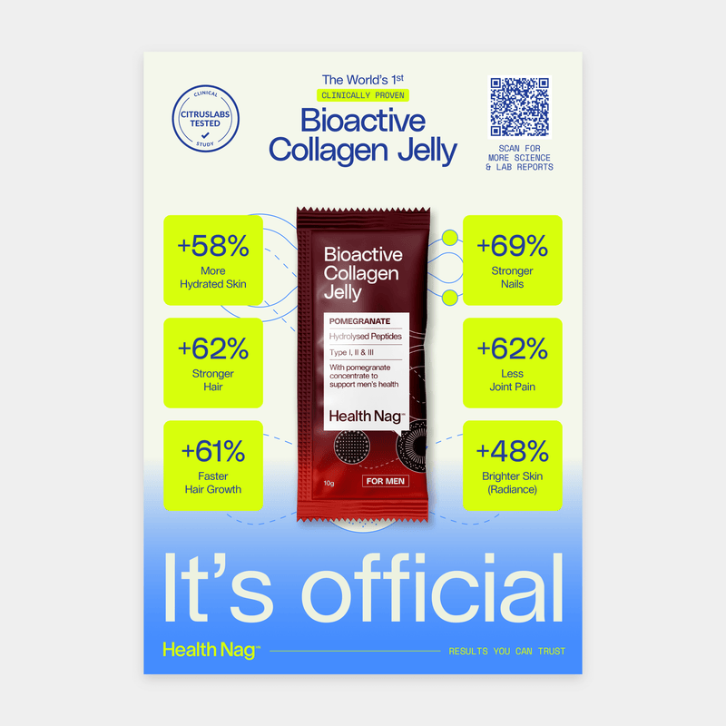 Bioactive Collagen Jelly Sachets – Pomegranate