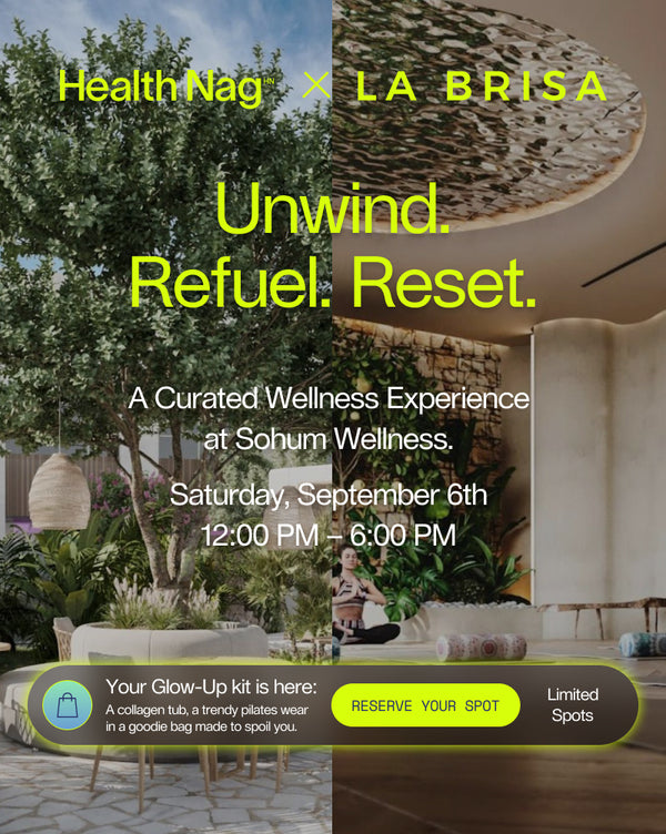 Health Nag x La Brisa Pilates & Wellness Experience at Sohum Wellness (Collagen 400g and Workout Set Included)