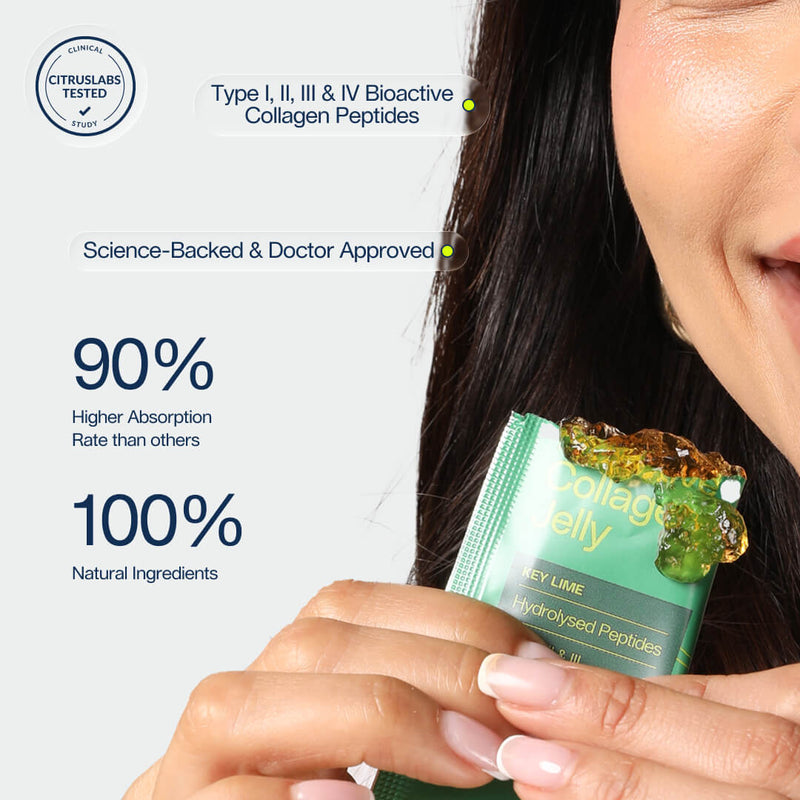 Bioactive Collagen Jelly Sachets – Key Lime