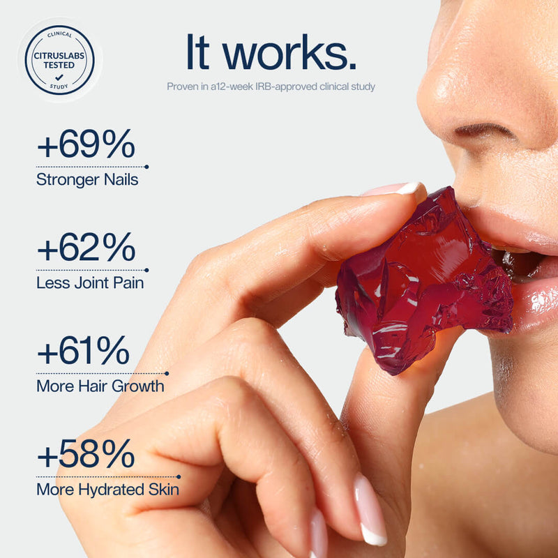 Bioactive Collagen Jelly Sachets – Pomegranate