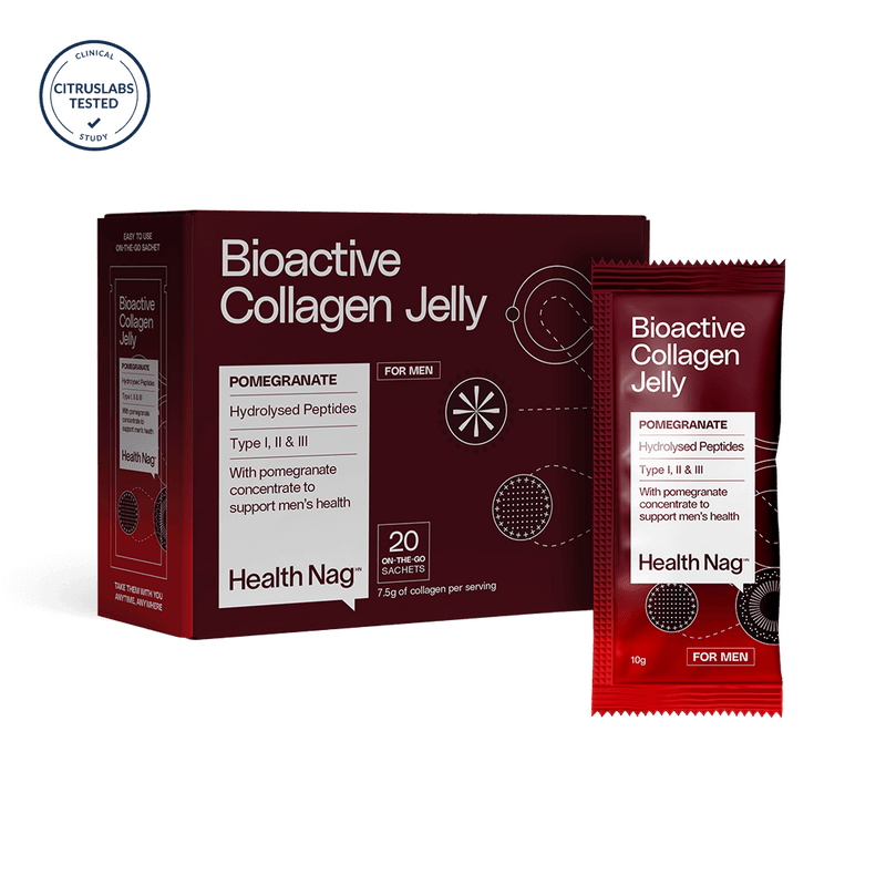 Bioactive Collagen Jelly Sachets – Pomegranate
