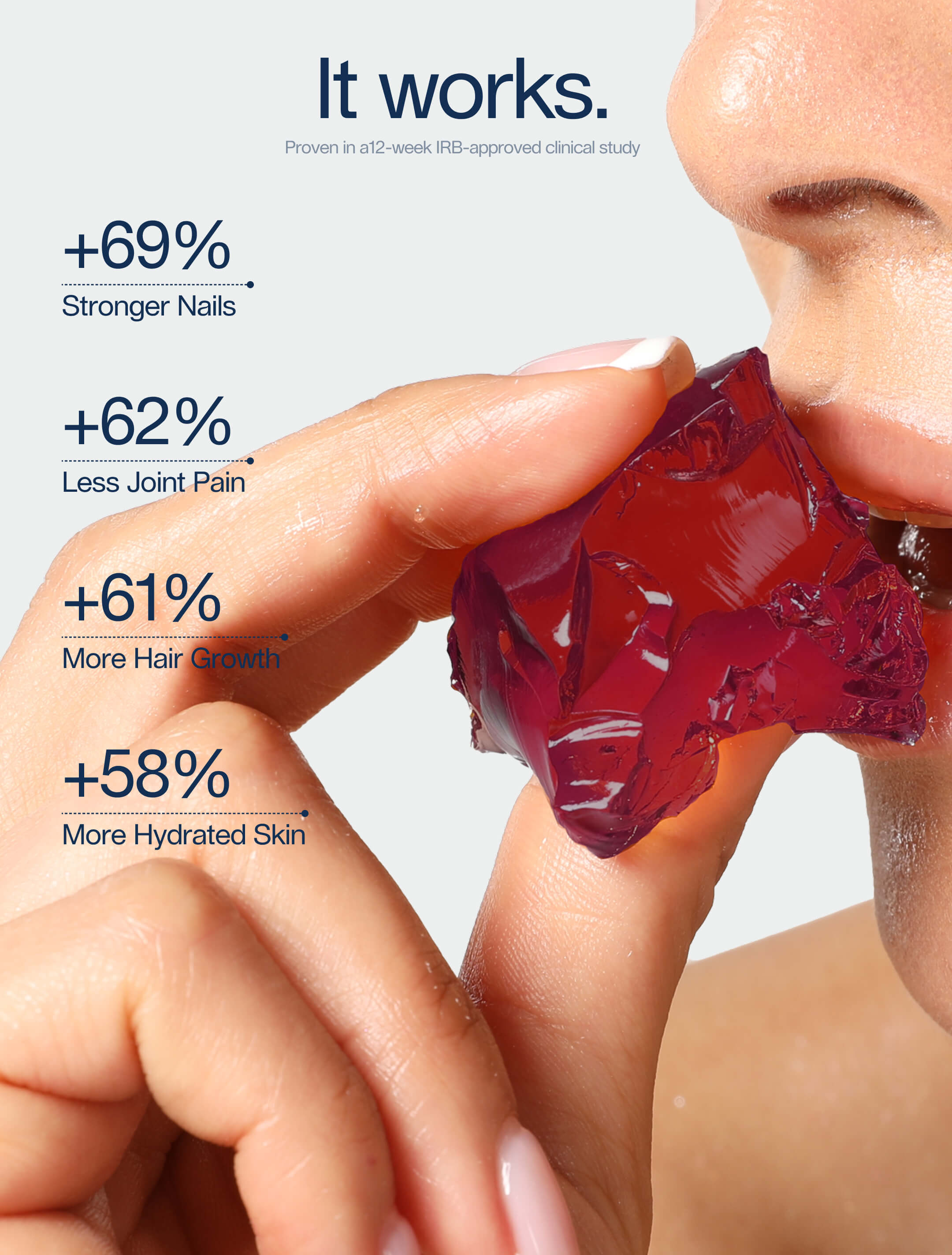 Bioactive Collagen Jelly Pomegranate 1 + 2 FREE