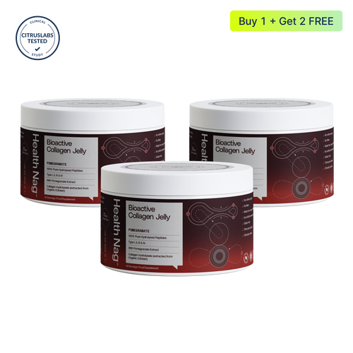 Bioactive Collagen Jelly Pomegranate  1 + 2 FREE